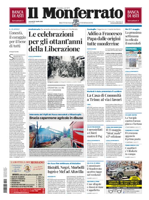 Il Monferrato - Edizione 31 del 24/04/2025